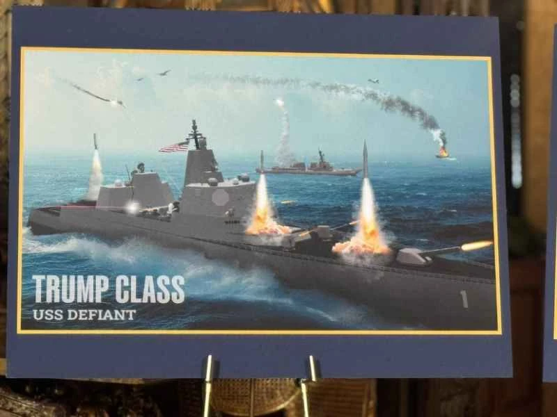 The "Trump-class" warships have been officially announced: highly controlled by AI, with maximum "weapon power," and the first ship will be completed before 2028!
