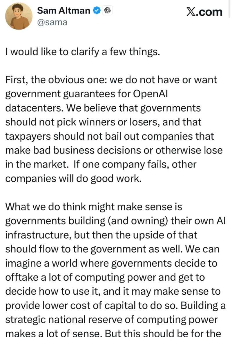 One sentence wiped out $500 billion in market value! OpenAI rushes to "put out the fire"—is an AI bubble on the horizon?
