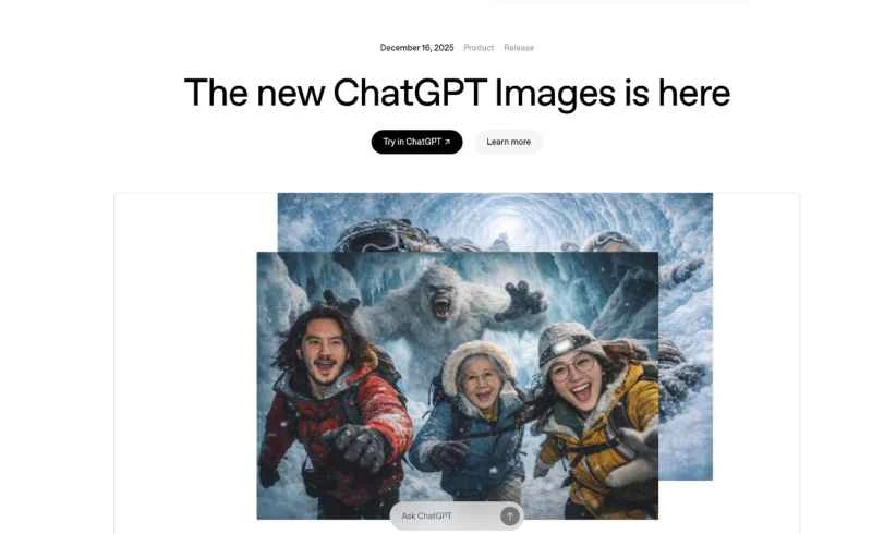 OpenAI retaliates against Google: ChatGPT's major image function upgrade threatens Photoshop's livelihood.
